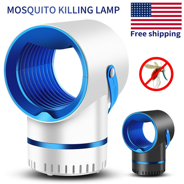 Safe Photocatalytic Mosquito Killer Lamp LED Light Insect Trap & Soundless Fan 